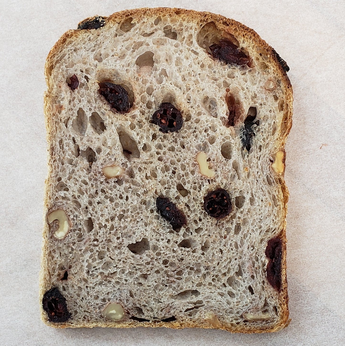 WALNUT-CRANBERRY SOURDOUGH